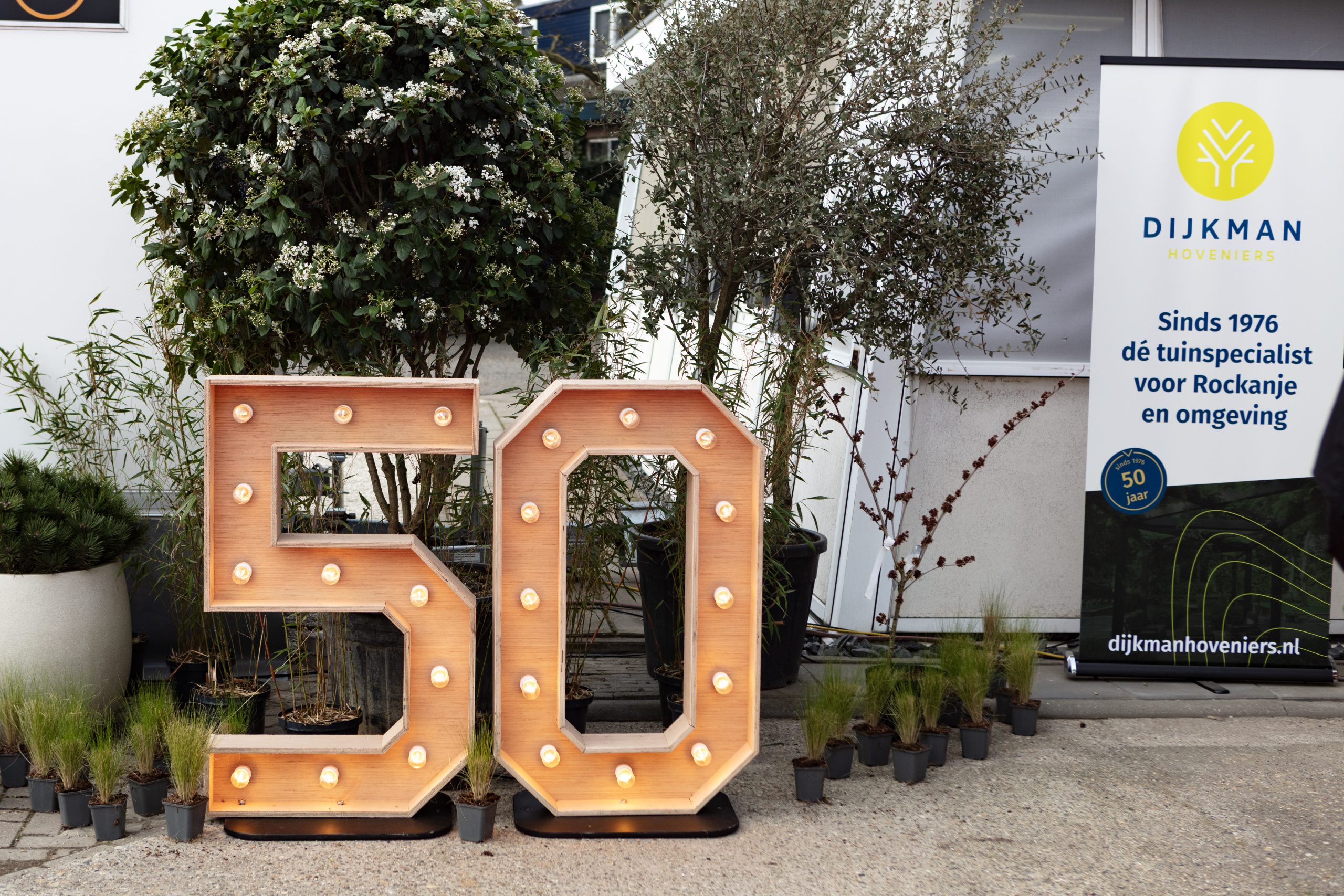 50 jaar jubileum Dijkman Hoveniers 50 jaar jubileum Dijkman Hoveniers