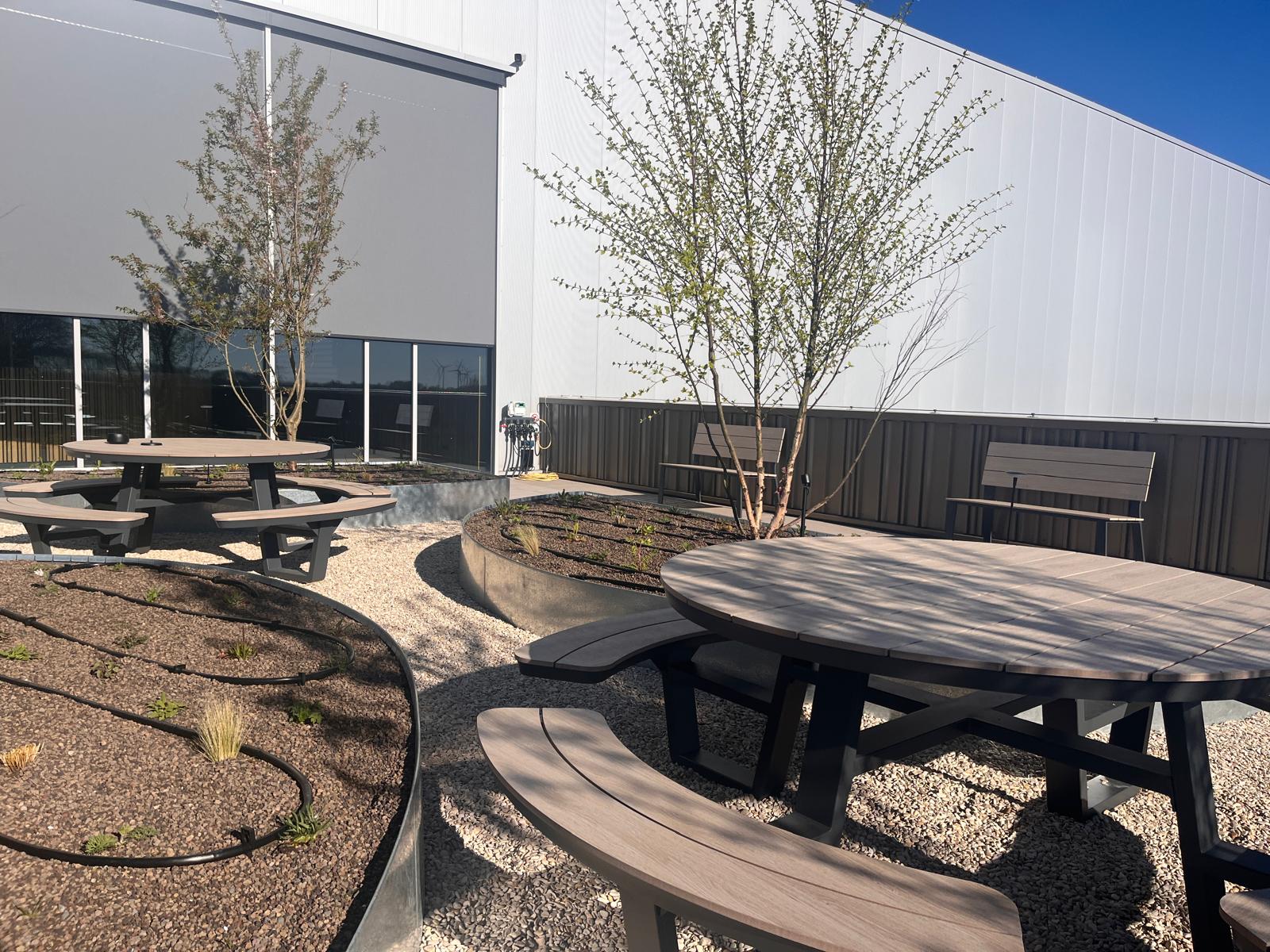Dakterras voor personeel Dakterras voor personeel