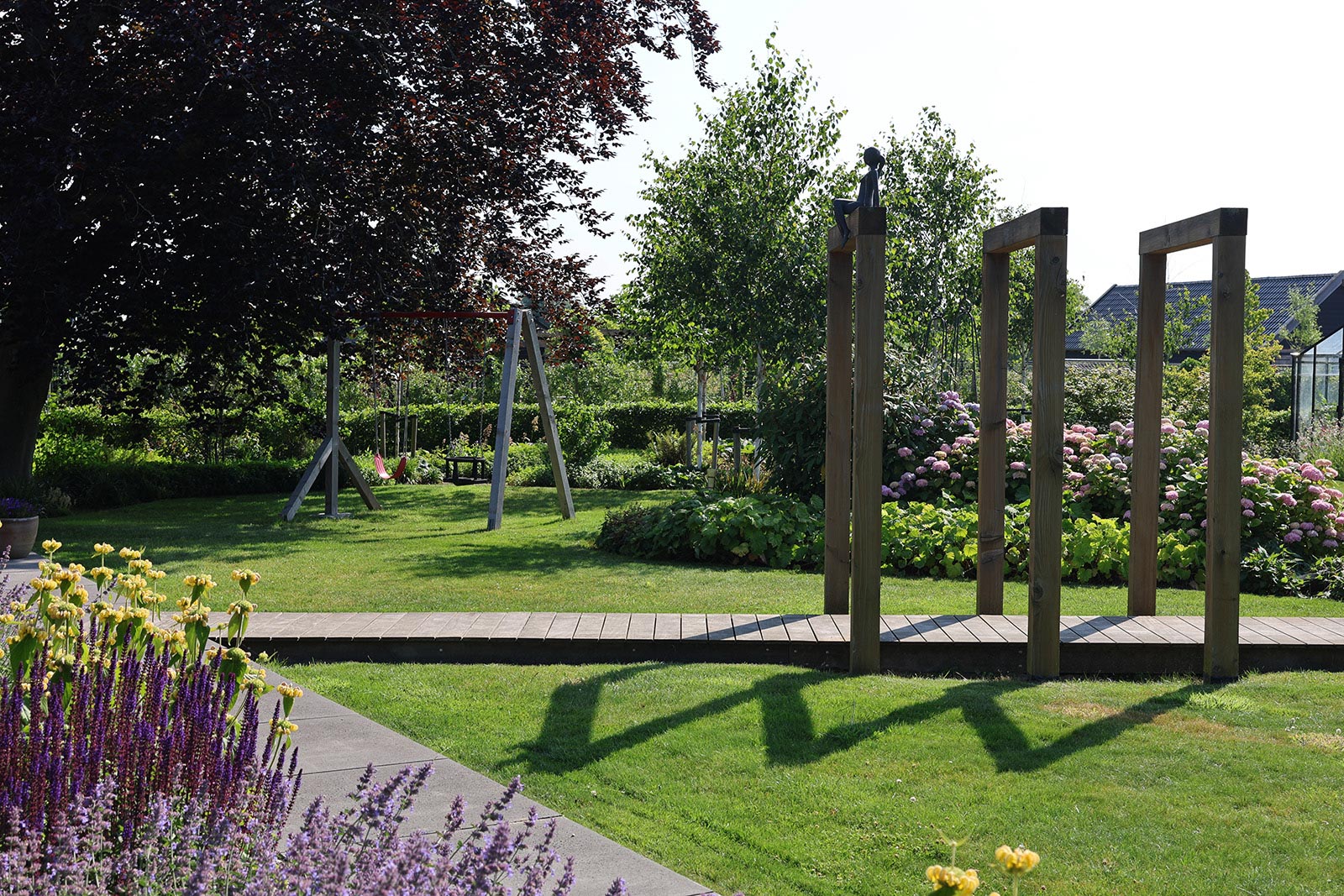 Landelijke tuin Landelijke tuin