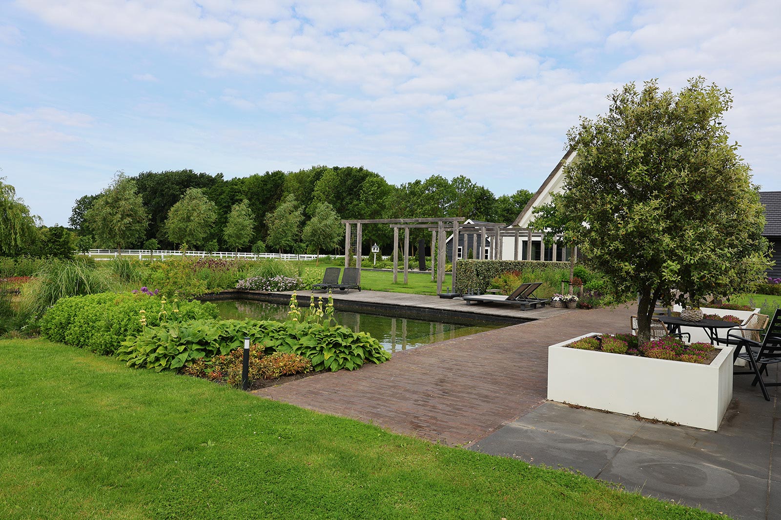 Landelijke tuin Landelijke tuin