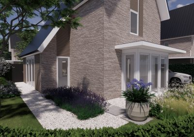 Ontwerp moderne tuin