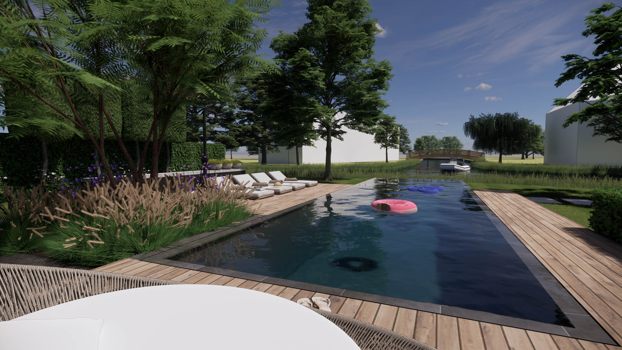 tuinontwerp met zwembad en terras tuinontwerp met zwembad en terras